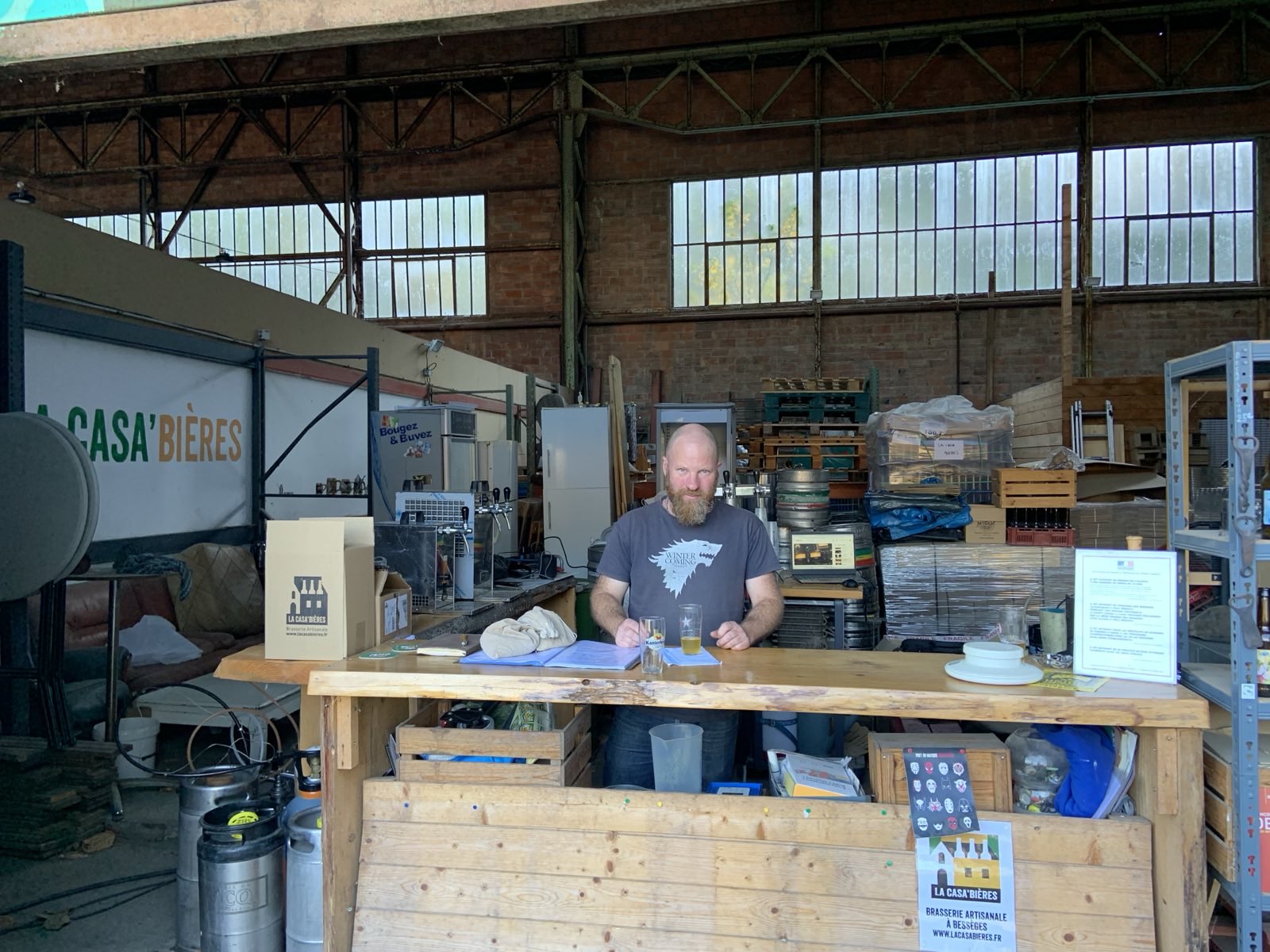 La bière artisanale de Bessèges, c’est Casa Bières à Cevenord !